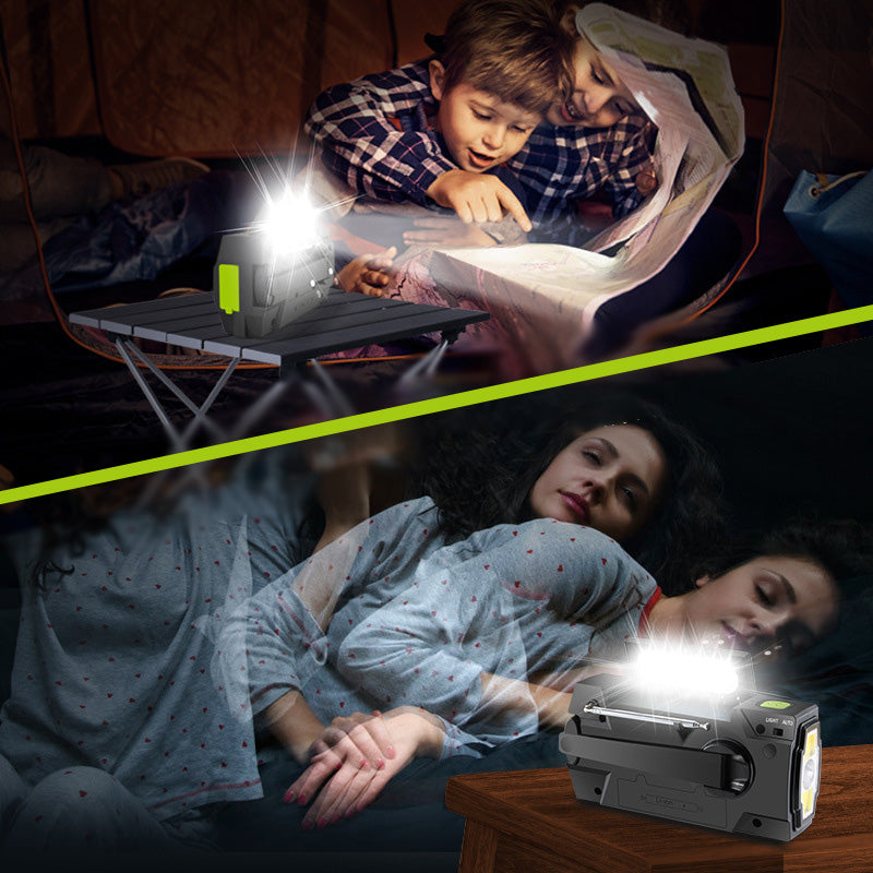 ☀️ BEGRENZTE ZEIT 50 % RABATT 📻 Solarbetriebenes All‑in‑One‑Notfallradio ⛺