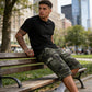 🔥 50% RABATT! 🩳 Herren-Camo-Cargoshorts mit Mehreren Taschen – Strapazierfähig, bequem & praktisch – Perfekt für Outdoor & Freizeit 🏕️