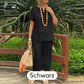 Sommer-Set aus Kurzarmhemd und Hose mit elastischem Bund