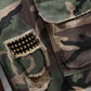 🔥Solange der Vorrat reicht 40 % Rabatt!🎉Men's Studded Camo Cargo ShortsCargoshorts für Herren mit Nieten und Camouflage-Muster