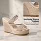 ✨Sommer-Sonderangebot 50% RABATT!👠Damen-Sandalen mit Keilabsatz und hohen Absätzen