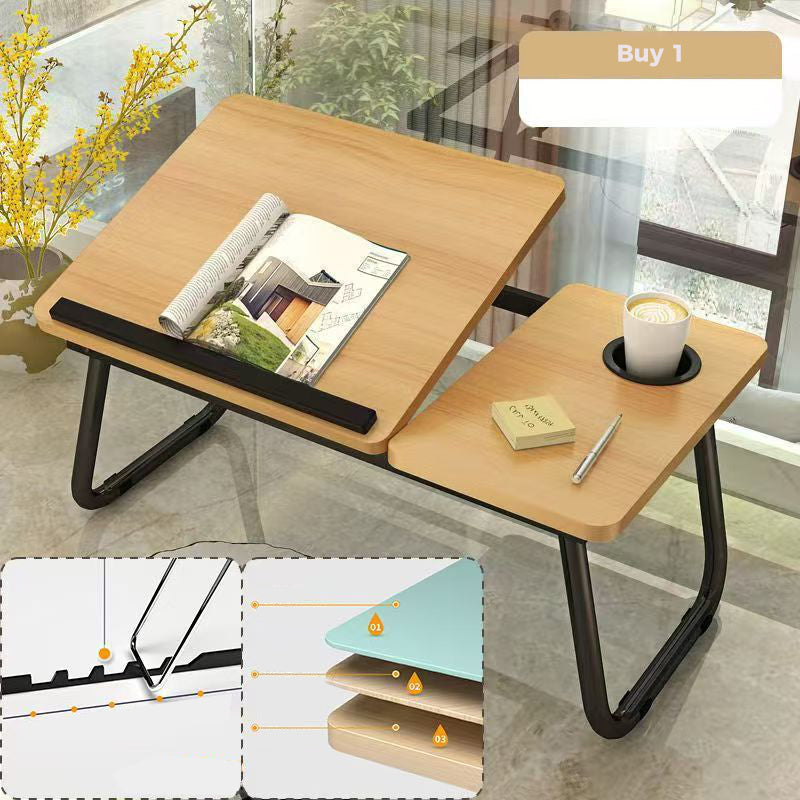 💻🛏️ Verstellbarer Betttisch – Klappbar, Ideal für Laptop, Lernen & Arbeiten im Schlafzimmer