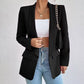 👔✨ 50% RABATT! Einfarbige Anzugjacke für Damen – Klassisch elegant, perfekt für Büro & besondere Anlässe 💼