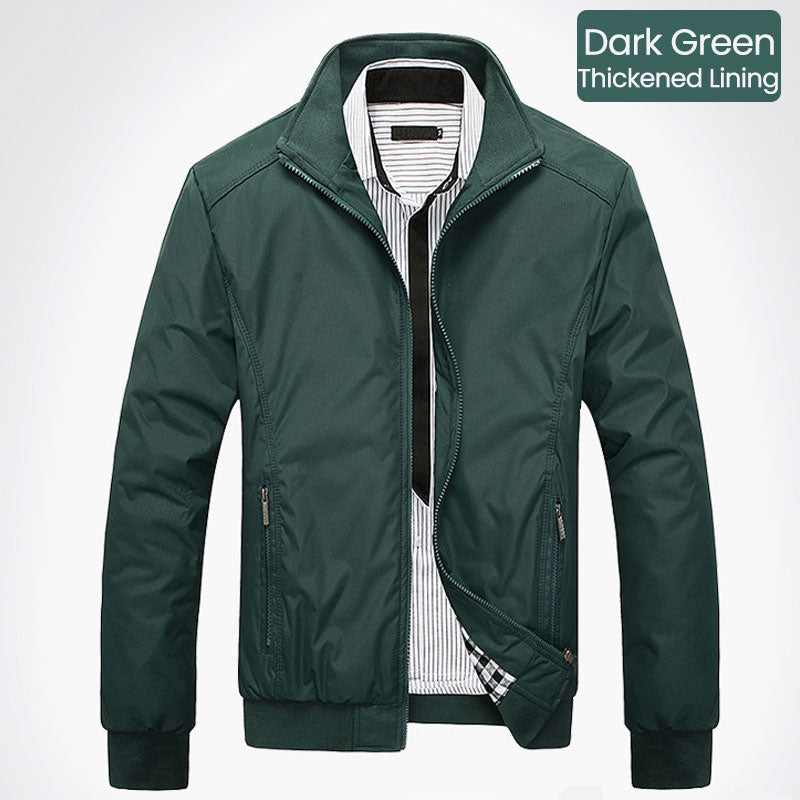🧥 50% RABATT ! Elegante Windjacke für Herren – Lässiger Business-Style mit Stehkragen & Mehreren Taschen 💼