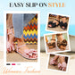 👡 50% RABATT! 🏖️ Lässige, Flache Strandsandalen mit Weicher Sohle – Leicht, Rutschfest & Perfekt Für Spaziergänge Am Strand, Pool Oder Im Urlaub ☀️