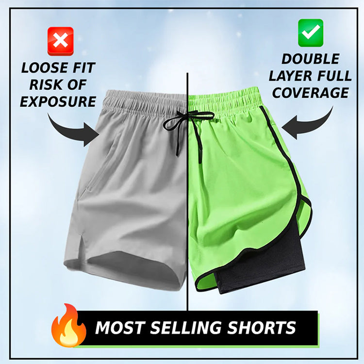 Herren-Schnelltrocknende Sportshorts
