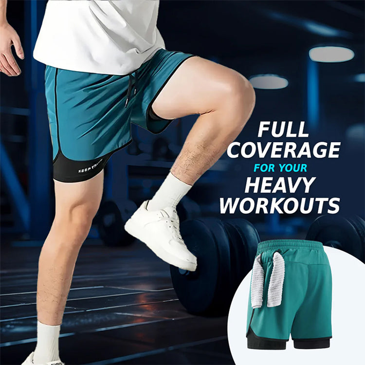 Herren-Schnelltrocknende Sportshorts