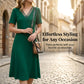 👗✨ 50% RABATT! Elegantes Damenkleid mit V-Ausschnitt & Mesh-Details – Anmutig, feminin & perfekt für festliche Anlässe 💫