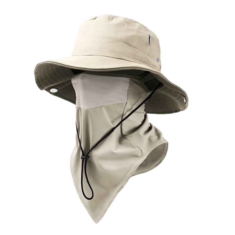 🎩🥳 2026 HEISSER VERKAUF – 50% RABATT! Atmungsaktive Fischerhut mit abnehmbarer Maske – 2-in-1-Design, Ice-Silk-Material, Breite Krempe & Nackenschutz für 360°-Sonnenschutz 🌬️