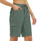 🩳 LIMITIERT 64% RABATT! ✨ Damen Cargo-Shorts – Schnelltrocknend, UPF 50+ & Praktische Taschen 🎒