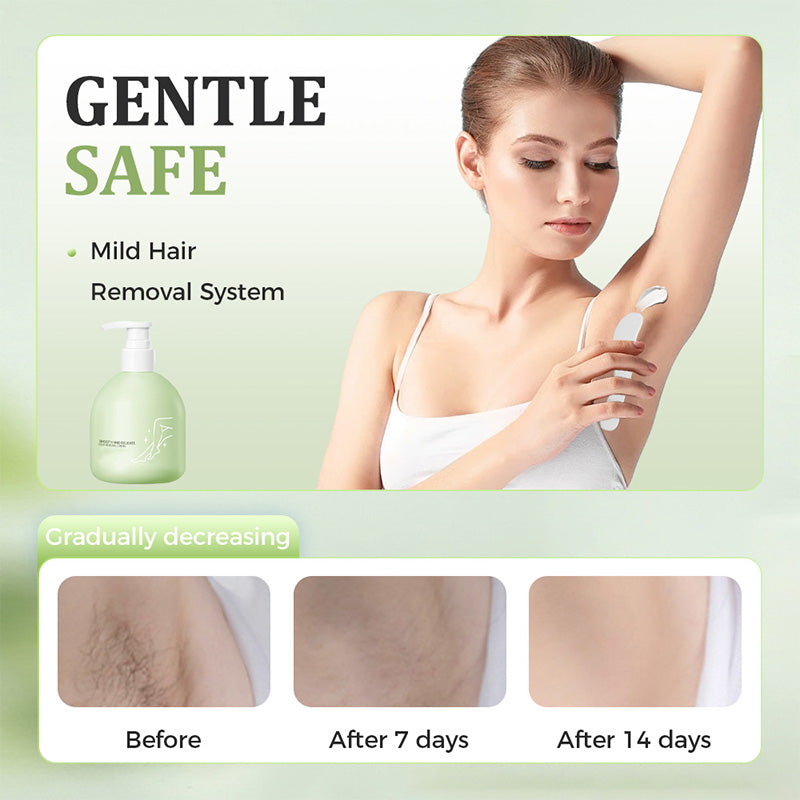 🪒🔥 LETZTER TAG: 50% RABATT! Sanftes und hautfreundliches Haarentfernungsset (Haarentfernungscreme + Rasierer) – Zeitlich begrenztes Angebot 🎁✨