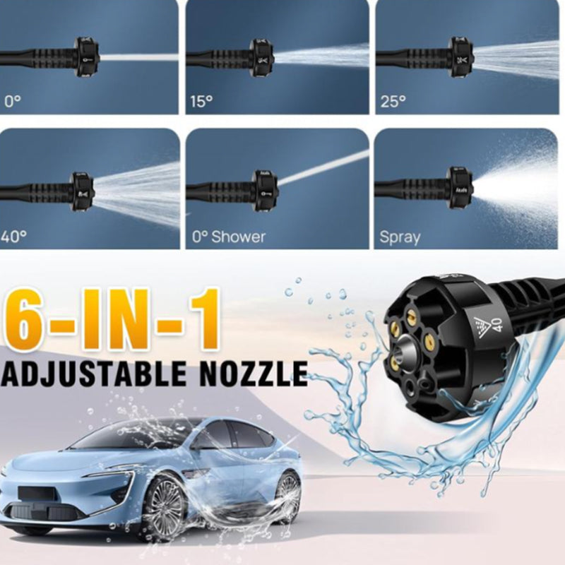 🔫 【Limitiertes Angebot – 50% Rabatt】🚗 Kabelloser Hochdruckreiniger – Akkubetrieben & kompakt – Ideal für Auto, Fahrrad oder Terrasse – mobil, leistungsstark & einfach zu bedienen 💦✨🌿