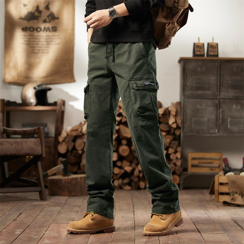 🩳 LIMITIERT 50% RABATT! ⚡ Taktische Cargo-Hose für Männer – Gerader Schnitt, Premium-Baumwolle & Vielseitige Taschen 🎒