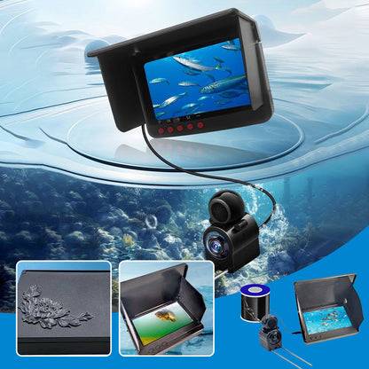 🐟🎣 【Limitiertes Sonderangebot - 50 % Rabatt】Fischfinder mit Unterwasserkamera – HD-Display, Nachtsicht 🔥📷 – perfekt für Eis- & Meeresangeln – 50% Rabatt ⏰