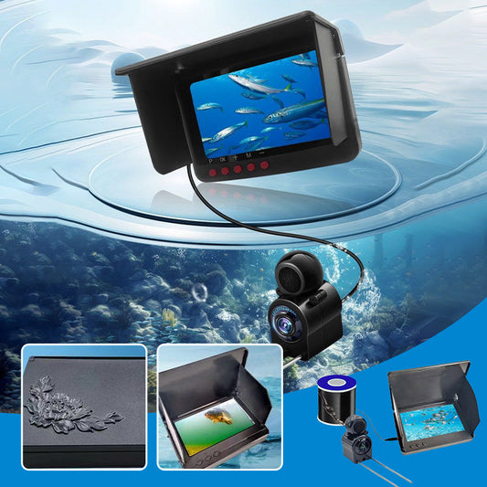 🐟🎣 【Limitiertes Sonderangebot - 50 % Rabatt】Fischfinder mit Unterwasserkamera – HD-Display, Nachtsicht 🔥📷 – perfekt für Eis- & Meeresangeln – 50% Rabatt ⏰