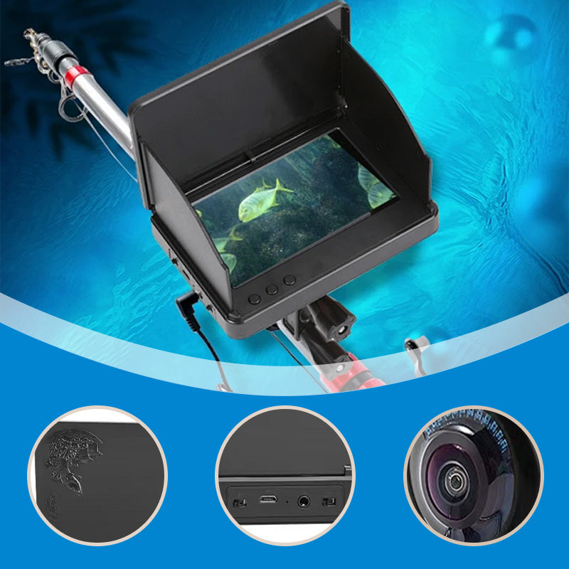 🐟🎣 【Limitiertes Sonderangebot - 50 % Rabatt】Fischfinder mit Unterwasserkamera – HD-Display, Nachtsicht 🔥📷 – perfekt für Eis- & Meeresangeln – 50% Rabatt ⏰
