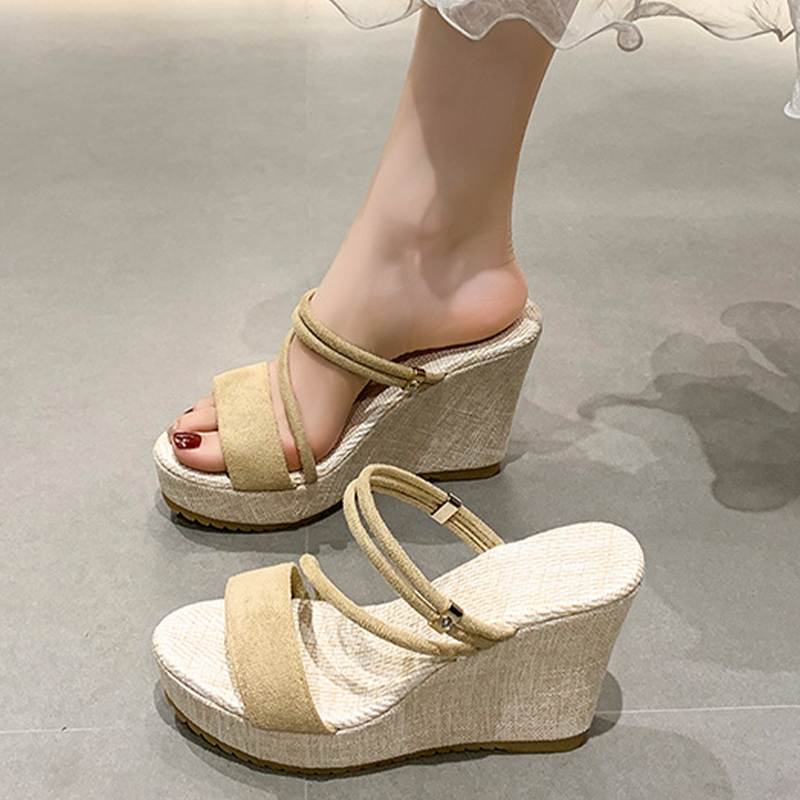 🎁Neu eingetroffen: 50% RABATT💥Keilplatform-Sandalen für Damen— Kostenloser Versand ab zwei Paaren