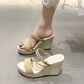🎁Neu eingetroffen: 50% RABATT💥Keilplatform-Sandalen für Damen— Kostenloser Versand ab zwei Paaren