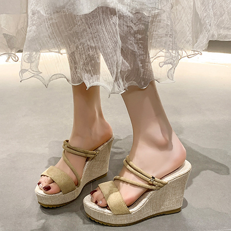 🎁Neu eingetroffen: 50% RABATT💥Keilplatform-Sandalen für Damen— Kostenloser Versand ab zwei Paaren