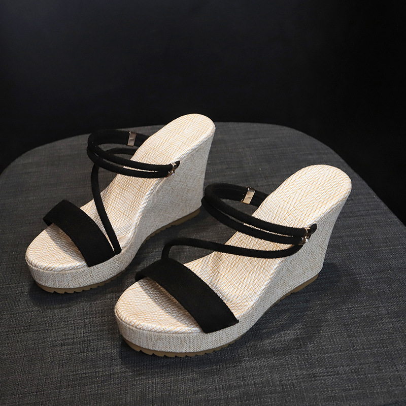 🎁Neu eingetroffen: 50% RABATT💥Keilplatform-Sandalen für Damen— Kostenloser Versand ab zwei Paaren