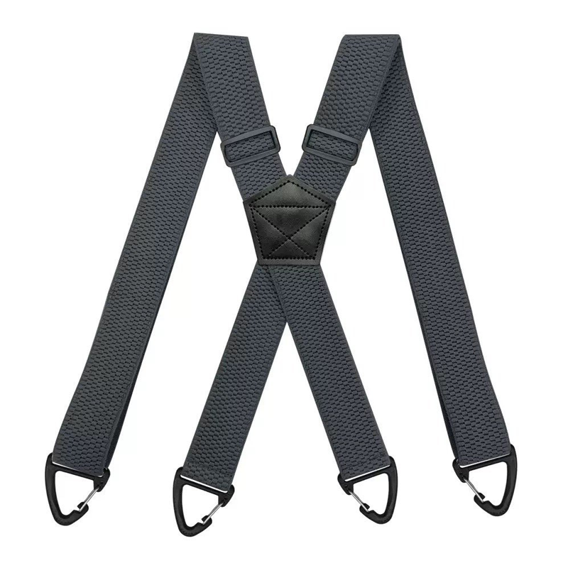 3,8 cm breiter Gurt mit Maiskorn-Muster – elastischer Karabiner-Gurt für Herren – ideal zum Klettern, Wandern & Outdoor-Aktivitäten⛰️🧗‍♂️