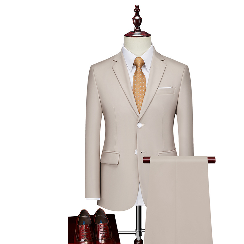 🔥-55% Aktion – Nur solange der Vorrat reicht⏳Zweiteiliges Business-Anzugset für Herren in Modern Fit