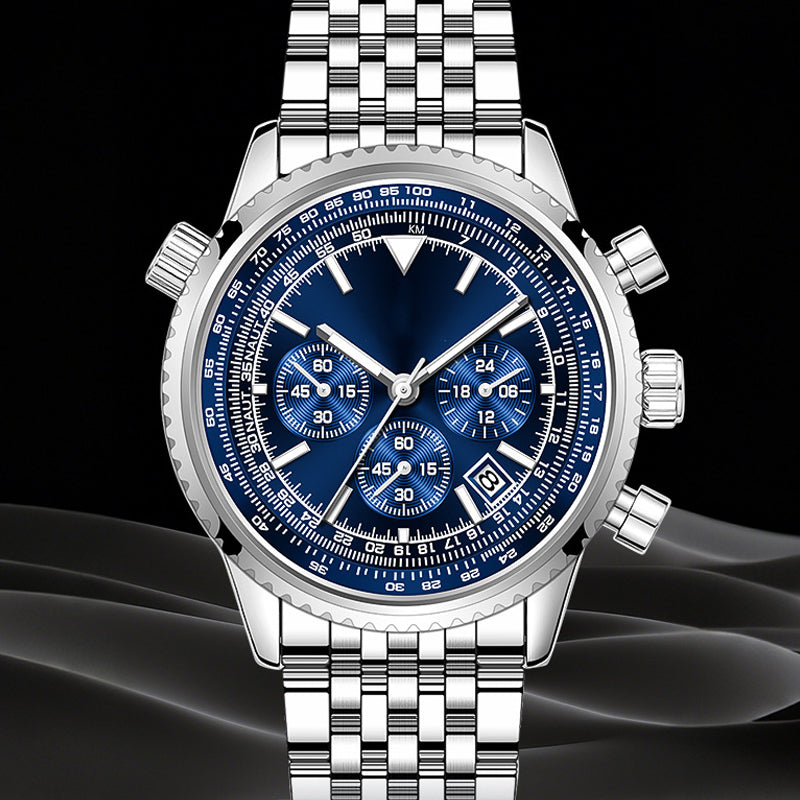 ⌚️Premium-Stil, unschlagbarer Preis💰: Der Klassische Business-Chronograph