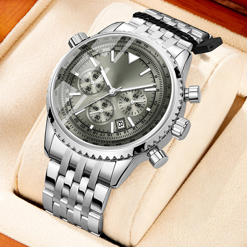 ⌚️Premium-Stil, unschlagbarer Preis💰: Der Klassische Business-Chronograph