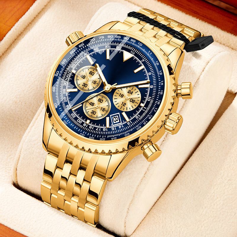 ⌚️Premium-Stil, unschlagbarer Preis💰: Der Klassische Business-Chronograph