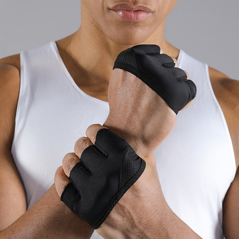 Rutschfeste, atmungsaktive Halbfinger-Trainingshandschuhe – ideal für Fitness, Gewichtheben & Crossfit – bequem & griffsicher🏋️‍♂️💪