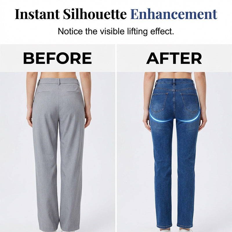 High-Waist Straight-Jeans für Damen – klassisch, bequem & zeitlos