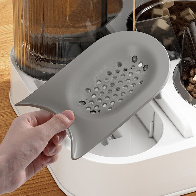 ✨🔥2-in-1-Futter- und Wasserspender für Haustiere
