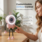 🌀 50% RABATT! 🎁 Flexibler Roboter-Tischventilator mit LED-Licht – 360° ausrichtbar & leise – Perfekt für Kinderzimmer, Schreibtisch oder Reisen – kühle Brise mit niedlichem Design 🤖