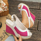 📢📢40% OFF !! ⏰Women's Casual Peep-Toe Wedge Sandals