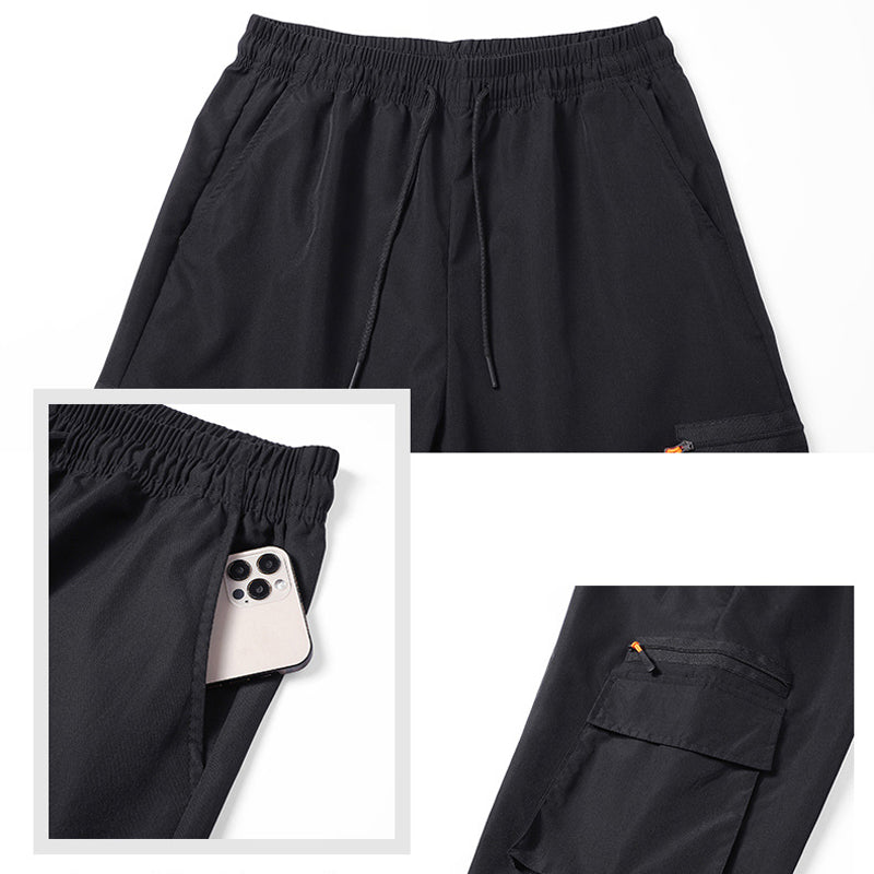 🌞Frühlingserwachen: 50% Rabatt!☁Bequeme Straight-Leg Cargo mit elastischem Kordelzug – Dein Allrounder für Alltag & Outdoor