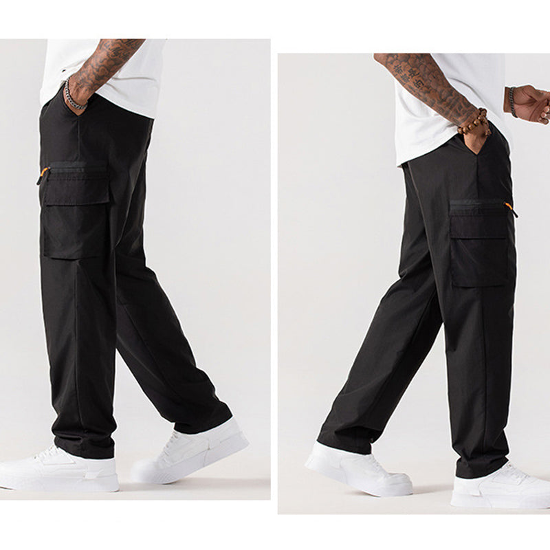🌞Frühlingserwachen: 50% Rabatt!☁Bequeme Straight-Leg Cargo mit elastischem Kordelzug – Dein Allrounder für Alltag & Outdoor