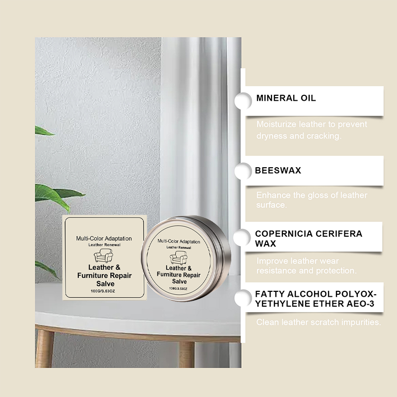 🧴 KÖP 2 FÅ 1 GRATIS! ✨ Leder-Auffrischungsbalsam & Farbrestaurator – Återfuktar, Återställer Färg & Skyddar Mot Sprickor För Långvarig Skönhet 👜
