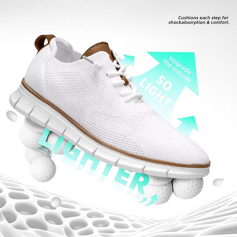 👟 50% RABATT! 🧦 Herren Atmungsaktive Strick-Freizeitschuhe – Leichte Sohle, flexibles Material & bequemer Halt – Perfekt für langes Stehen & Gehen im Alltag 🌿