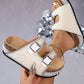 👠Glitzer-Pantoletten für den Sommer: Ergonomisches Fußbett & Brillanter Glanz⭐
