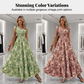 ✨ HALF PRICE DEAL 💃 Maxikleid Damen 🌸 luftig-leichtes Baumwollmischgewebe, V-Ausschnitt & sommerlicher Charme 🌞