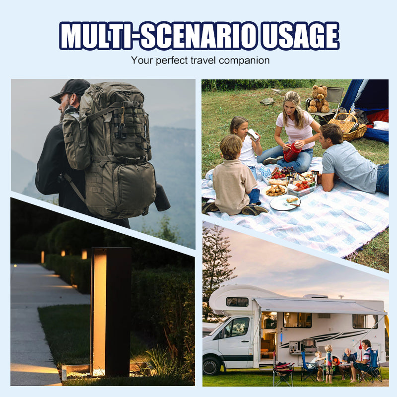 🔥 50% RABATT 💥 Mini Solarpanel 2W/5V – flexibel, effizient & ideal für Camping & Outdoor ☀️✨