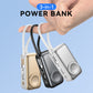 🌞⚡3-in-1 Magnetische Mini Powerbank – Integrierte Kabel & Drehstecker – 5000 mAh – Kabelloses Laden für iPhone, Watch & Android – Ultra kompakt