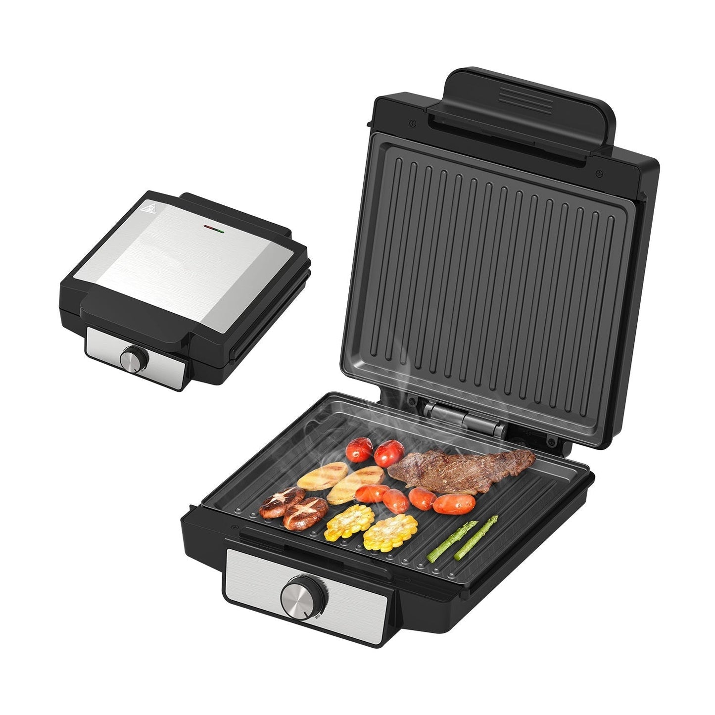 1400W Elektrische Panini-Presse & Grillgerät