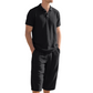 Herren-Leinenhemd-und-Freizeithose-Set