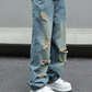 👖✨ 50% RABATT! Herren-Jeans mit geradem Bein, Oversize-Passform und Ripped-Effekt – Lässig, urban & perfekt für den Streetstyle-Look 🏙️