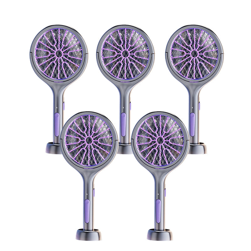 🔥【Limitierte Auflage – 50 % Rabatt】✨Mosquito Zapper – Elektrischer 2-in-1-Mückenklatscher, wiederaufladbarer USB-Insektenklatscher mit 3000 V und drehbarem Kopf, elektrischer Mückenschutz für Haus/Balkon/Garten/Camping