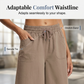 ✨ NUR FÜR BEGRENZTE ZEIT 50% RABATT! 🌸Schmeichelhafte Cropped-Hose mit hoher Taille