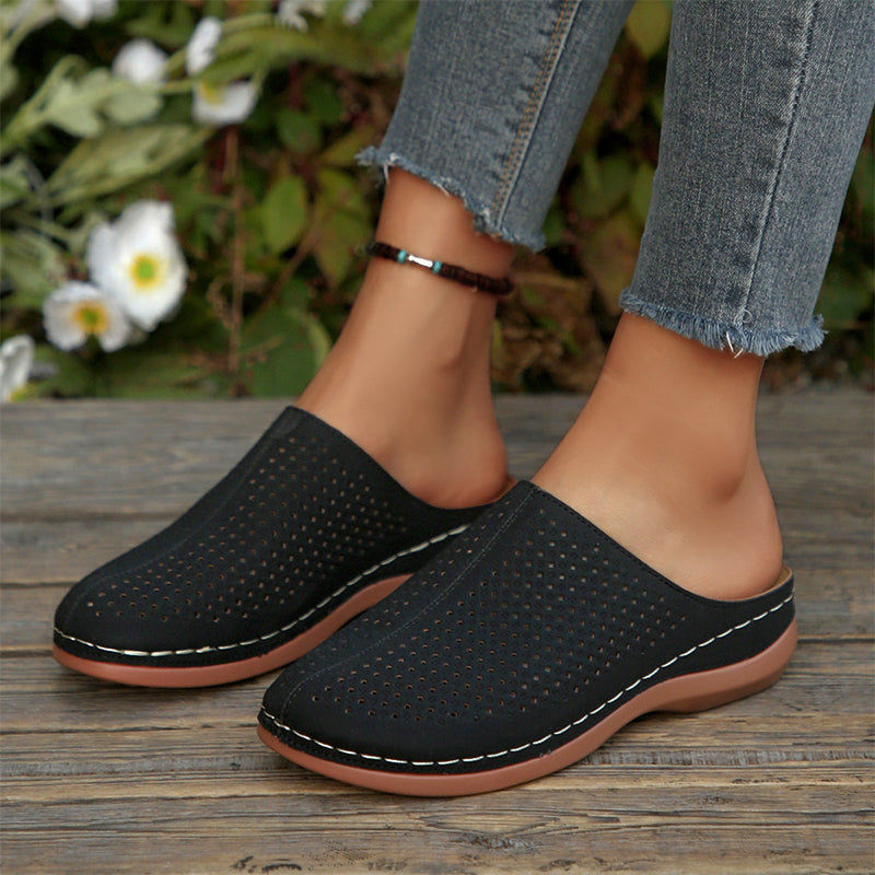 👡🔥 50% RABATT 🌸 Damen Slip-On Plateau-Pantoletten – luftig, leicht & stylisch für Sommer, Strand & City 🌞🏖️