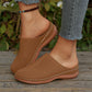 👡🔥 50% RABATT 🌸 Damen Slip-On Plateau-Pantoletten – luftig, leicht & stylisch für Sommer, Strand & City 🌞🏖️