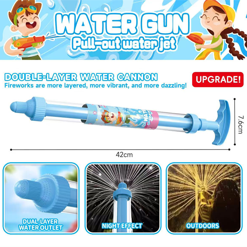 🌈 Leuchtende Regenbogen-LED-Wasserpistole | Sommerlicher Spaß, der wie von Zauberhand zum Leben erwacht!